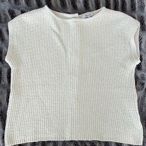 Madewell Ivory Knit Sweater